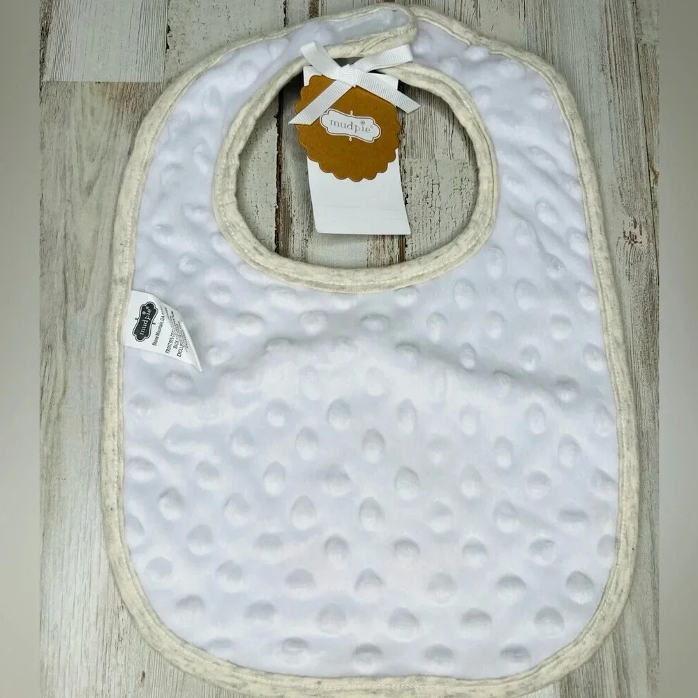 Mud Pie My First Thanksgiving Baby Bib Multicolor Velcro Closure